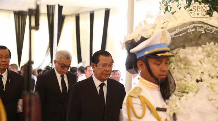 សម្តេចតេជោ ហ៊ុន សែន អញ្ជើញគោរពវិញ្ញាណក្ខ័ន្ធ ឯកឧត្តម អ៊ឹម សិទ្ធី