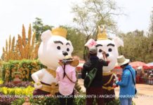 ទិដ្ឋភាពខ្លះៗ នៃថ្ងៃមុនព្រឹត្តិការណ៏អង្គរសង្រ្កាន្ត ឆ្នាំ២០១៨។