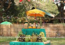 កម្មវិធីភូមិបេតិកភណ្ឌវប្បធម៌ ប្រារព្ធឡើងនៅទីតាំងខាងមុខប្រាសាទអង្គរវត្ត
