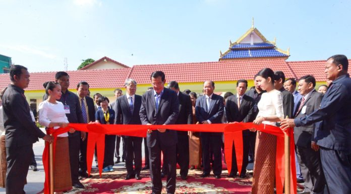 (រូបភាព)ពិធីសម្ពោធដាក់ឱ្យប្រើប្រាស់ជាផ្លូវការ អគារមិត្តភាព កម្ពុជា-កូរ៉េ នៃមន្ទីពេទ្យកុមារជាតិ