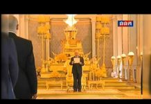 ព្រះករុណាព្រះមហាក្សត្រ សព្វព្រះរាជហឫទ័យ ប្រោសព្រះរាជទាន ឯកឧត្តម ឯកអគ្គរាជទូត ឯកអគ្គរដ្ឋទូត តាមបណ្តាប្រទេសនានាប្រចាំកម្ពុជា ចូលក្រាបថ្វាយបង្គុំគាល់ថ្វាយព្រះពរ