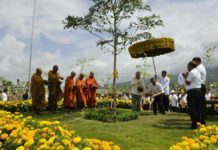 ព្រះករុណា ព្រះមហាក្សត្រយាងដាំកូនឈើ ក្នុងឱកាសព្រះរាជពិធីបុណ្យរុក្ខទិវា ០៩ កក្កដា នៅខេត្តកំពត