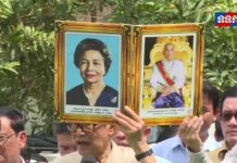 សមេ្តចចៅហ្វាយវាំង គង់ សំអុល ចែកព្រះរាជអំណោយដល់ប្រជាពលរដ្ឋ នៅស្រុកព្រៃឈរ ខេត្តកំពង់ចាម
