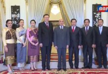 ព្រះមហាក្សត្រ សព្វព្រះរាជហឫទ័យប្រោសព្រះរាជទានឯកឧត្តម ឯកអគ្គរដ្ឋទូតឡាវ ប្រចាំកម្ពុជាចូលក្រាបថ្វាយបង្គំលា