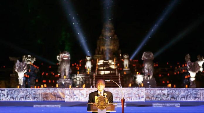 ព្រះករុណា ព្រះមហាក្សត្រ យាងជាព្រះរាជាធិបតី បិទពិធីអបអរសាទរខួបទី២៥ឆ្នាំ នៃការបង្កើត ICC-Angkor នៅទីលានជល់ដំរី