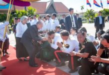 ព្រះរាជដំណើរស្ដេចយាងនិវត្តន៍ នៃព្រះករុណា សម្ដេចព្រះបរមនាថ នរោត្តម សីហមុនី ព្រះមហាក្សត្រ និងសម្ដេចព្រះមហាក្សត្រី នរោត្តម មុនិនាថ សីហនុ ព្រះវររាជមាតាជាតិខ្មែរ