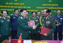 សម្តេចពិជ័យសេនា ទៀ បាញ់ ទទួលជួបគណៈប្រតិភូយោធាជាន់ខ្ពស់វៀតណាម
