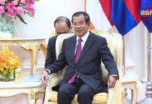 សម្តេចអគ្គមហាសេនាបតីតេជោ ហ៊ុន សែន ទទួលជួបរដ្ឋមន្រ្តីសន្តិសុខ ប្រទេសឡាវ