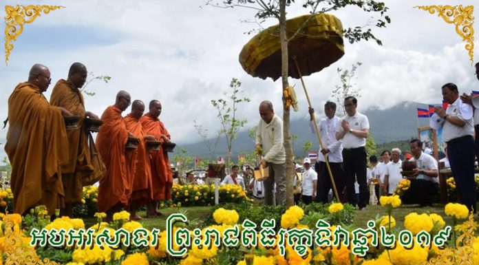 ព្រះករុណាព្រះមហាក្សត្រ យាងជាព្រះរាជអធិបតីភាពដ៏ខ្ពង់ខ្ពស់ក្នុងព្រះរាជពិធីរុក្ខទិវាប្រចាំឆ្នាំ នៅស្រុកសំបូរ ខេត្តក្រចេះ