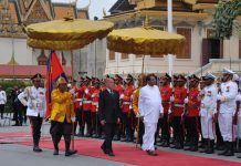 សកម្មភាពរបស់ឯកឧត្តម ម៉ៃទ្រីប៉ាឡា ស្រ៊ីសេនា ប្រធានាធិបតី នៃសាធារណរដ្ឋ ប្រជាធិបតេយ្យសង្គមនិយមស្រីលង្កា បំពេញទស្សនាកិច្ចផ្លូវរដ្ឋ នៅព្រះរាជាណាចក្រកម្ពុជា