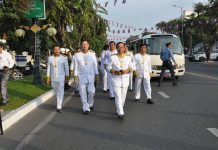 ឯកឧត្តមកិតិ្តនីតិកោសលបណ្ឌិត ប៊ិន ឈិន បានអញ្ជើញចូលរួមអបអរសាទរទិវាបុណ្យឯករាជ្យជាតិលើកទី៦៦ និងខួបលើកទី៦៦ នៃការបង្កើតកងយោធពលខេមរភូមិន្ទ