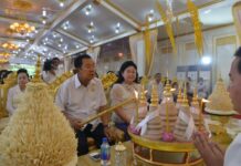 ពិធីបុណ្យឆ្លងវិមានគុណមាតាបិតា ឧទ្ទិសមហាកុសលដួងវិញ្ញាណក្ខន្ធ មហាឧបាសិកា លីន គ្រី និងអ្នកឧកញ៉ាព្រឹទ្ធមហាឧបាសិកាធម្មញ្ញាណវិវឌ្ឍនា ប៊ុន ស៊ាងលី