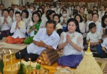 ពិធីបុណ្យឆ្លងវិមានគុណមាតាបិតា ឧទ្ទិសមហាកុសលដួងវិញ្ញាណក្ខន្ធ មហាឧបាសិកា លីន គ្រី និងអ្នកឧកញ៉ាព្រឹទ្ធមហាឧបាសិកាធម្មញ្ញាណវិវឌ្ឍនា ប៊ុន ស៊ាងលី