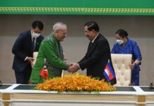 សម្ដេចតេជោ ហ៊ុន សែន និងឯកឧត្តមប្រធានាធិបតីទីម័រខាងកើត អញ្ជើញជាអធិបតីក្នុងពិធីចុះហត្ថលេខាលើឯកសារសំខាន់ចំនួន០២