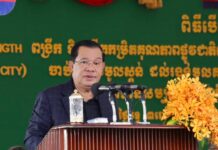 សម្តេចតេជោ ហ៊ុន សែន អញ្ជើញបើកការដ្ឋានសាងសង់ពង្រីក និងលើកគុណភាព កំណាត់ផ្លូវជាតិលេខ៧ ពីស្គន់ទៅក្រុងកំពង់ចាម