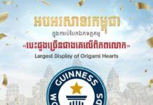 សហភាពសហព័ន្ធយុវជនកម្ពុជា ចេញសេចក្ដីប្រកាសព័ត៌មានផ្លូវការ ក្រោយកម្ពុជាបំបែកឯទគ្គកម្មបេះដូងច្រើនជាងគេលើពិភពលោកដោយជោគជ័យ