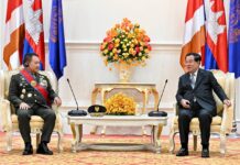 សម្ដេចតេជោ ហ៊ុន សែន ទទួលជួបពិភាក្សាការងារជាមួយមេបញ្ជាការកងទ័ពជើងគោក ឥណ្ឌូនេស៊ី