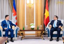 នាយករដ្ឋមន្ត្រីវៀតណាម គាំទ្រគំនិតផ្តួចផ្តើមរបស់ សម្តេចធិបតី ហ៊ុន ម៉ាណែត ពាក់ព័ន្ធនឹងកិច្ចសហប្រតិបត្តិការទេសចរណ៍ត្រីភាគី ប្រទេសបី គោលដៅតែមួយ (Three Countries One Destination) ក៏ដូចជាគម្រោងនៃការតភ្ជាប់ផ្លូវល្បឿនលឿនភ្នំពេញ-បាវិត និងបាវិត-ហូជីមិញ និងការតភ្ជាប់ផ្លូវដែក