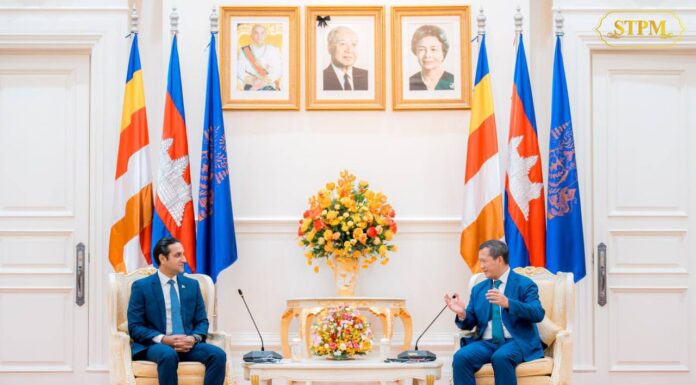 សម្តេចមហាបវរធិបតីនាយករដ្ឋមន្ត្រី ទទួលជួបពិភាក្សាការងារជាមួយ ឯកអគ្គរដ្ឋទូត នៃសាធារណរដ្ឋអ៉ីស្លាមប៉ាគីស្ថាន ប្រចាំព្រះរាជាណាចក្រកម្ពុជា