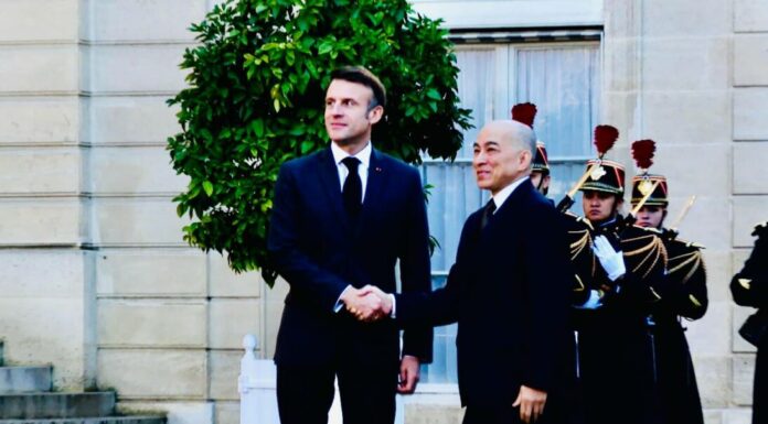 ព្រះកុរណាព្រះមហាក្សត្រ ថ្លែងអំណរគុណចំពោះប្រជាជាតិបារាំង ដែលបានដើរតួនាទីសំខាន់ក្នុងការបន្តយន្តការអន្តររដ្ឋាភិបាលស្តីពីការអភិរក្សរមណីយដ្ឋានប្រវត្តិសាស្ត្រតំបន់អង្គររយៈពេល១០ឆ្នាំបន្ថែមទៀត (២០២៣-២០៣២)