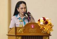 ជំទាវបណ្ឌិត ពេជ ចន្ទមុនី ថ្លែងថា ចលនាកាយឫទ្ធិនារី ផ្ដល់ភាពសប្បាយរីករាយ សម្រាប់កុមារី និងយុវតី កសាងទំនុកចិត្តក្នុងការអភិវឌ្ឍប្រទេសជាតិ
