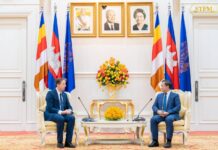 ឯកអគ្គរដ្ឋទូតសហភាពអឺរ៉ុបប្រចាំនៅកម្ពុជា ប្តេជ្ញាជួយលើកកម្ពស់កិច្ចសហប្រតិបត្តិការរវាងកម្ពុជា-សហភាពអឺរ៉ុប ឱ្យបានកាន់តែរីកចម្រើនខ្លាំងក្លាលើគ្រប់វិស័យបន្ថែមទៀត