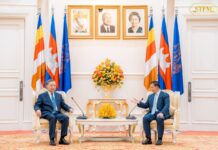 សម្តេចធិបតី ហ៊ុន ម៉ាណែត អនុញ្ញាតឱ្យឯកឧត្តម ឧត្តមសេនីយ៍ឯក តូ ឡឹម រដ្ឋមន្រ្តីក្រសួងនគរបាលវៀតណាម ចូលជួបសម្តែងការគួរសម និងពិភាក្សាការងារ