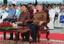 កម្មពិធីពិព័រណ៍ទេសចរណ៍និងពាណិជ្ជកម្ម ក្រោមប្រធានបទ «ទេសចរណ៍ផ្តល់ឱកាសសម្រាប់ទាំងអស់គ្នា» នៅទីលានតេជោរយៈពេល៥ថ្ងៃ នៅខេត្តព្រះសីហនុ ត្រូវបានប្រកាសបើកជាផ្លូវការ