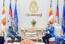 ឯកឧត្តមឧបនាយករដ្ឋមន្ត្រីប្រចាំការ វង្សី វិស្សុត ទទួលជួបប្រធានសមាគមជប៉ុន-កម្ពុជា