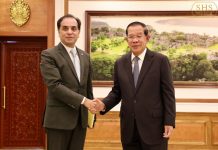 សម្តេចតេជោ ហ៊ុន សែន អនុញ្ញាតឲ្យ ឯកឧត្តម Faiyaz Murshid Kazi ឯកអគ្គរដ្ឋទូតនៃសាធារណរដ្ឋប្រជាមានិតបង់ក្លាដេស ចូលជួបសម្តែងការគួរសម