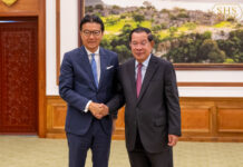 សម្ដេចតេជោ ហ៊ុន សែន អនុញ្ញាតឱ្យលោក YOSHIHISA Kainuma ប្រធាននិងជានាយកប្រតិបត្តិក្រុមហ៊ុន MinebeaMitsumi Inc. ចូលជួបសម្ដែងការគួរសម
