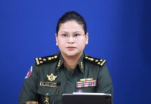 អ្នកនាំពាក្យក្រសួងការពារជាតិ ៖ កម្ពុជានៅបន្តរក្សាការពារទឹកដី និងអាយុជីវិតរបស់ប្រជាពលរដ្ឋ និងការពារសន្តិភាពដោយមិនអនុញ្ញាតឱ្យមានសង្គ្រាមកើតឡើងនោះទេ!