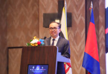 ឯកឧត្តមឧបនាយករដ្ឋមន្រ្តីប្រចាំការ វង្សី វិស្សុត តំណាងរាជរដ្ឋាភិបាលកម្ពុជា ថ្លែងសុន្ទរកថាក្នុងកម្មវិធីអបអរសាទរសាធារណរដ្ឋប្រជាធិបតេយ្យទីម័រឡេស្តេចូលជាសមាជិកអាស៊ានទី១១