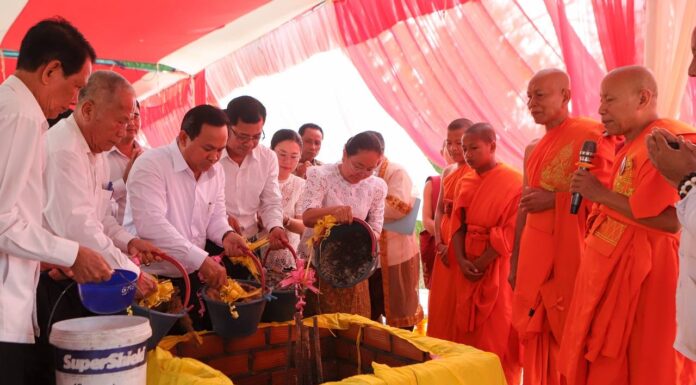 ឯកឧត្តម ទិត សុធា អញ្ជើញចូលរួមពិធីក្រុងពាលី បើកការដ្ឋានសាងសង់ សាលាបឋមសិក្សាព្រៃគុយ ដែលជាអំណោយរបស់សម្តេចធិបតី ហ៊ុន ម៉ាណែត