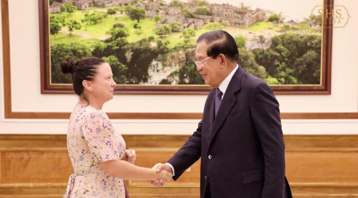 សម្តេចតេជោ ហ៊ុន សែន អនុញ្ញាតឱ្យលោកជំទាវ Marketa Kolc Hajkova ឯកអគ្គរដ្ឋទូតនៃសាធារណរដ្ឋឆែក ប្រចាំនៅកម្ពុជា ចូលជួបសម្តែងការគួរសម