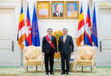 Cambodia and Laos Agree to Promote Cooperation on the Transport of Cambodian Agricultural Products via Laos to Third Countries