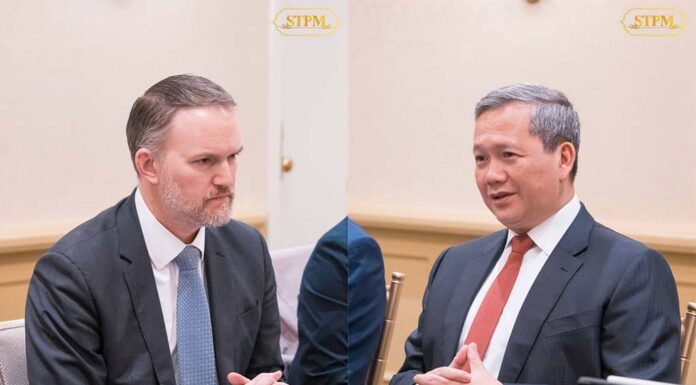 កម្ពុជា-អាម៉េរិក មានសុទិដ្ឋិនិយមក្នុងការបន្តជំរុញទំហំពាណិជ្ជកម្ម និងការវិនិយោគទ្វេភាគី