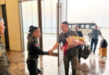 សេចក្តីប្រកាសព័ត៌មាន | នាយទាហានបន្តវេនចំនួន ២រូប របស់ប្រទេសឥណ្ឌូនេស៊ី មកដល់កម្ពុជា ដើម្បីចូលរួមជាមួយ AOT