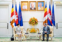 AIIB President Commits to Supporting Cambodia’s Development Projects