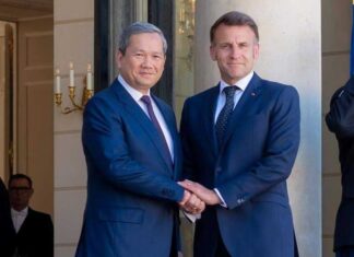 សេចក្ដីប្រកាសព័ត៌មាន ស្ដីពីលទ្ធផលនៃទស្សនកិច្ចការងាររបស់សម្ដេចធិបតីនាយករដ្ឋមន្រ្ដី នៅសាធារណរដ្ឋបារាំង