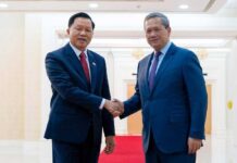 Cambodia, Laos Agree to Strengthen and Expand Security Cooperation