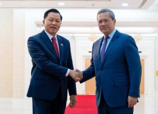 កម្ពុជា-ឡាវ ឯកភាពបន្តពង្រឹង និងពង្រីកកិច្ចសហប្រតិបត្តិការលើវិស័យសន្តិសុខឱ្យកាន់តែរឹងមាំ