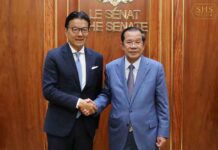 សម្តេចតេជោ ហ៊ុន សែន អនុញ្ញាតឱ្យ លោក យ៉ូស៊ីហ៊ីសា កៃនូម៉ា (Yoshihisa KAINUMA) អគ្គនាយកក្រុមហ៊ុន MinebeaMitsumi Co., Ltd ចូលជួបសម្ដែងការគួរសម