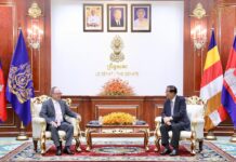 សម្តេចតេជោ ហ៊ុន សែន អនុញ្ញាតឱ្យ ឯកឧត្តម Stefan MESSERER ឯកអគ្គរដ្ឋទូតអាល្លឺម៉ង ប្រចាំកម្ពុជា ចូលជួបសម្ដែងការគួរសម និងជម្រាបលា