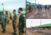ឧត្តមសេនីយ៍ត្រី ANTERO S. NARCISE PN (M) និង AOT ចុះពិនិត្យជាក់ស្តែងអំពីស្ថានភាពតាមបណ្តោយព្រំដែនកម្ពុជា-ថៃ និងនៅក្នុងជំរំជនភៀសសឹក ស្ថិតនៅភូមិរង់ចាំ