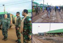 ឧត្តមសេនីយ៍ត្រី ANTERO S. NARCISE PN (M) និង AOT ចុះពិនិត្យជាក់ស្តែងអំពីស្ថានភាពតាមបណ្តោយព្រំដែនកម្ពុជា-ថៃ និងនៅក្នុងជំរំជនភៀសសឹក ស្ថិតនៅភូមិរង់ចាំ