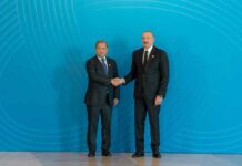 Samdech Thipadei Prime Minister HUN Manet Concluded Official Visit to Azerbaijan and Attended the 7th CICA Summit