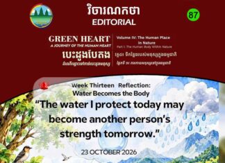 Editorial 87 – Water Becomes the Body