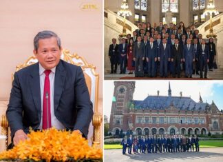 សម្តេចធិបតី ជូនពរគណៈប្រតិភូកម្ពុជា ដឹកនាំដោយ ឯកឧត្តម ប្រាក់ សុខុន ក្នុងបេសកកម្មប្រវត្តិសាស្ត្រដោះស្រាយព្រំដែនទឹកនៅទីក្រុងឡាអេ